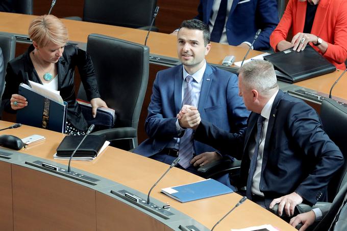 Matej Tonin, Zdravko Počivalšek | Foto: STA ,