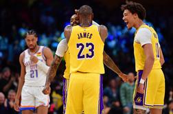 Minnesota s pomočjo LA Lakers do prvega mesta #video