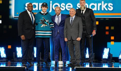 San Jose Sharks kot številko ena izbrali Macklina Celebrinija, Belorus Levšunov pisal zgodovino