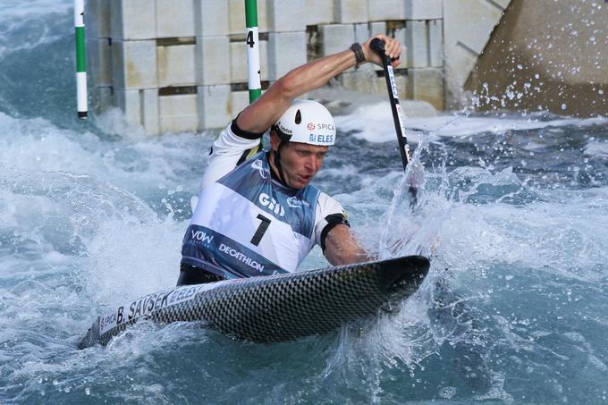 Benjamin Savšek London SP 2023 | Foto: Kajakaška zveza Slovenije