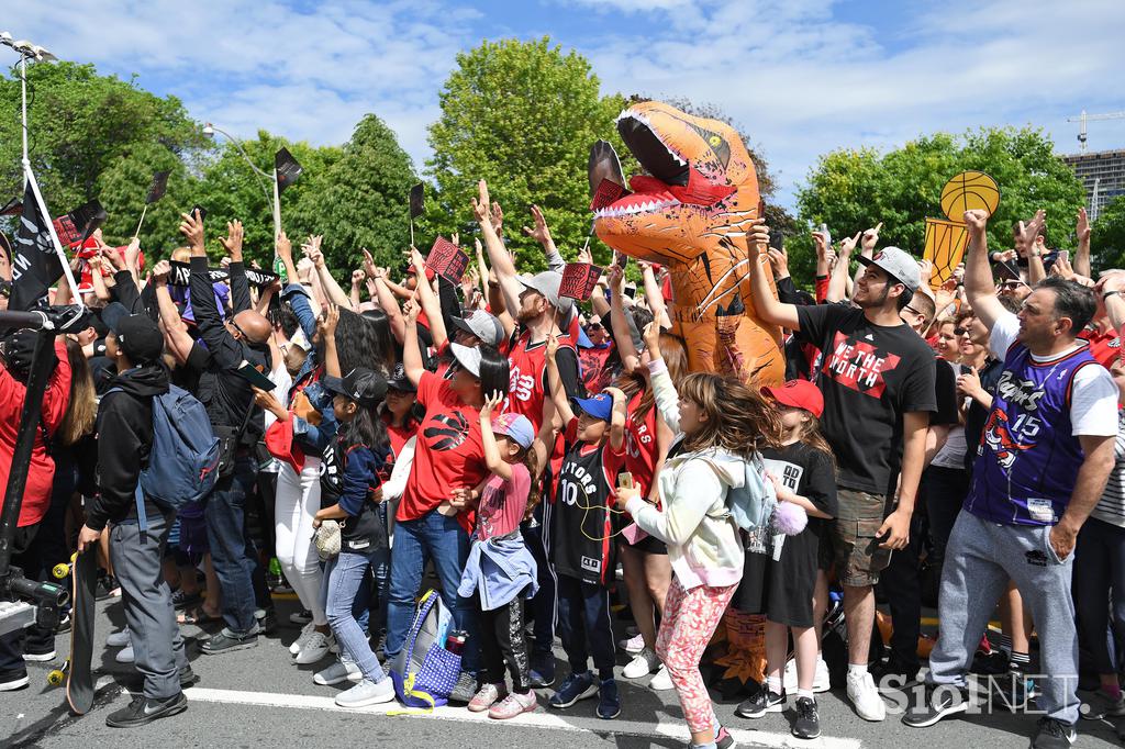 Slavje NBA naslova Toronto Raptors