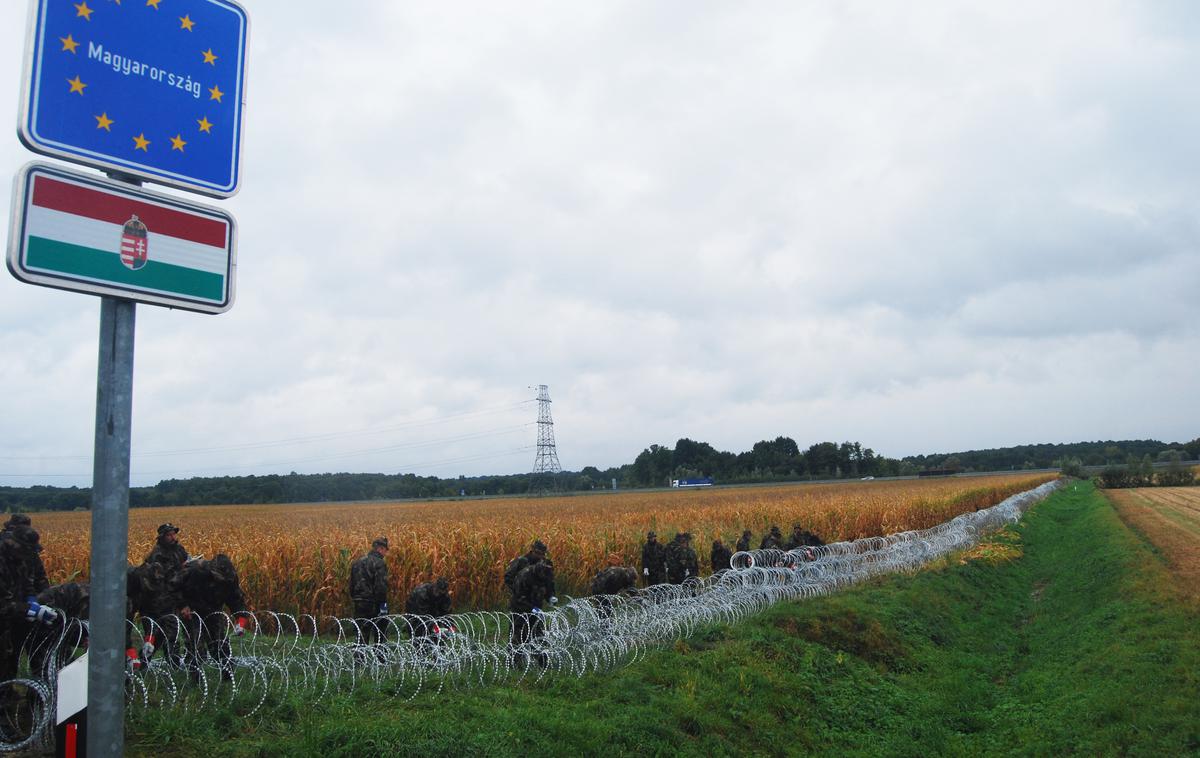 Madžarska meja | Madžarska je zaradi naraščanja števila okužb z novim koronavirusom danes spet zaprla svoje meje za tuje državljane. | Foto STA