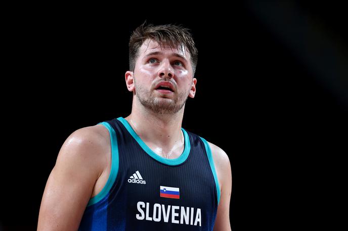 Luka Dončić | Luko Dončića v noči na torek čaka četrtfinalni izziv na olimpijskem turnirju na Japonskem. Pomeril se bo z Nemci, ki so v kvalifikacijah v Splitu pokvarili načrte Hrvatom. | Foto Reuters