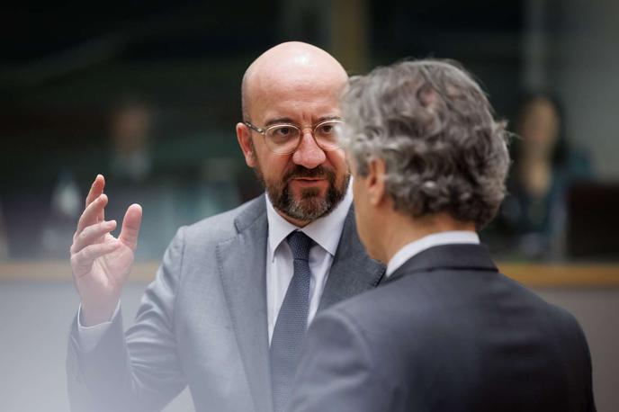 Charles Michel in Robert Golob | Foto Nebojša Tejić/STA