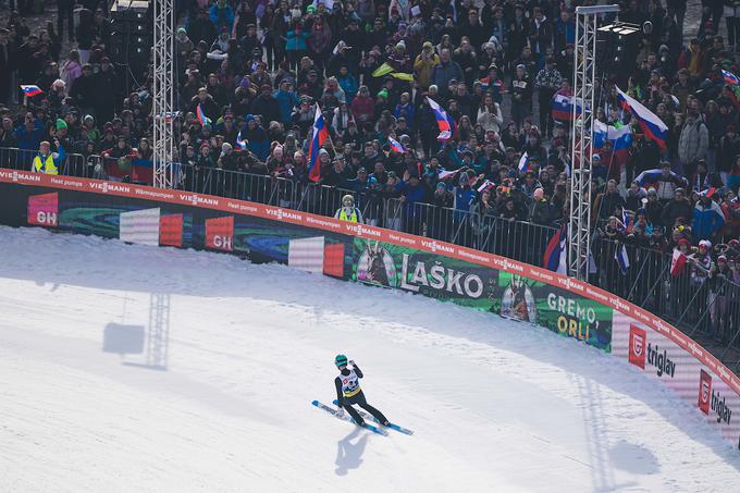 Anže Lanišek je zmagovalec četrtkovih kvalifikacij. | Foto: Grega Valančič/Sportida