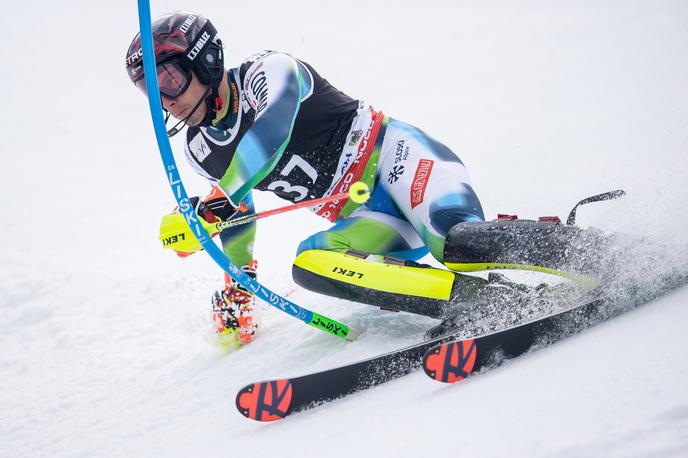 Žan Kranjec | Srebrni veleslalomist z ZOI v Pekingu Žan Kranjec se ni uvrstil v finale slaloma na Bavarskem. | Foto Guliverimage