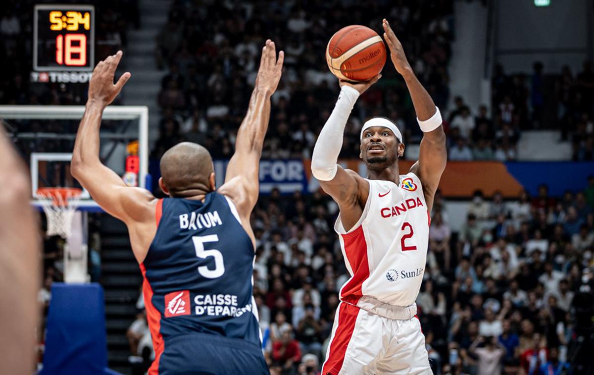 SP košarka Kanada Francija | Kanadčani so osvojili prvo mesto v skupini H. | Foto FIBA