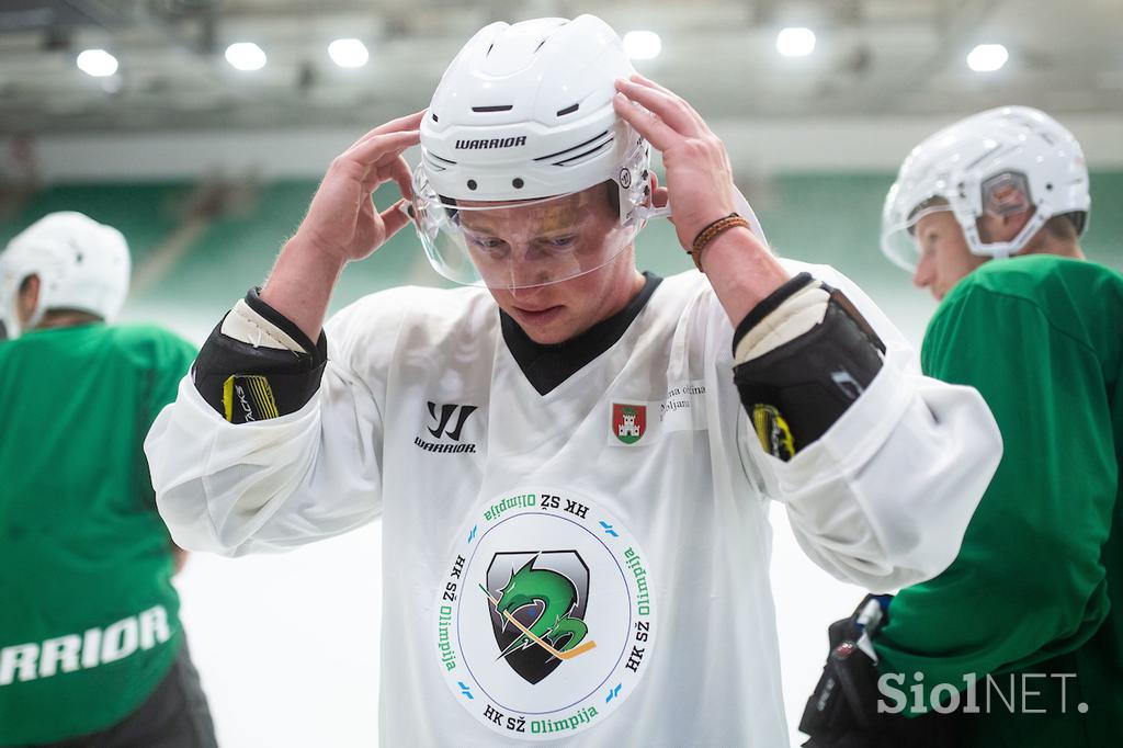 HK SŽ Olimpija trening