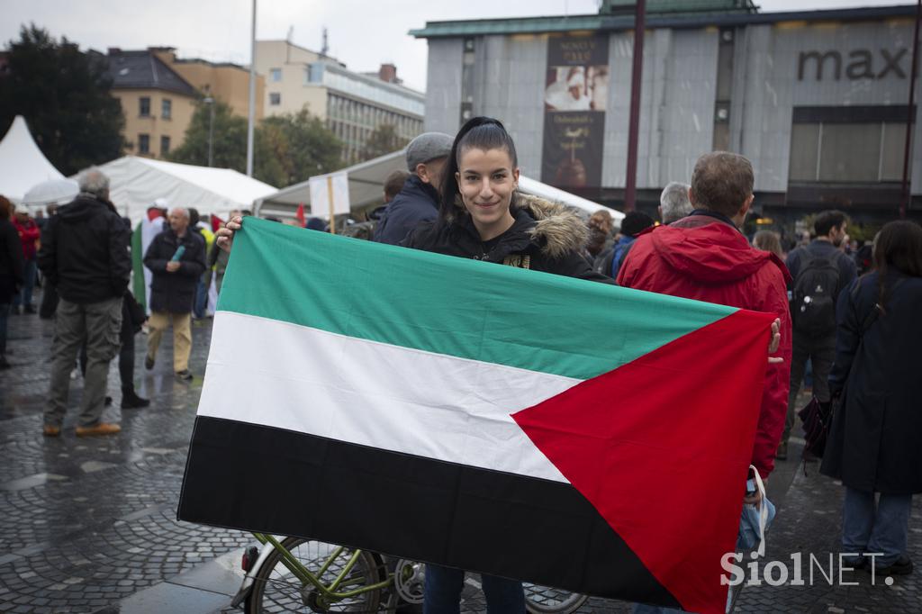 Shod v podporo Palestini