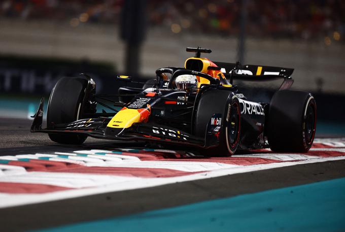 Max Verstappen, ki je letos še četrtič postal svetovni prvak, je zadnjo dirko končal na šestem mestu. | Foto: Reuters