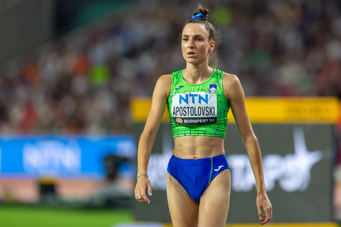 SP atletika Lia Apostolovski | Lia Apostolovski je z 1,86 metra v skoku v višino zmagala. | Foto Peter Kastelic/AZS