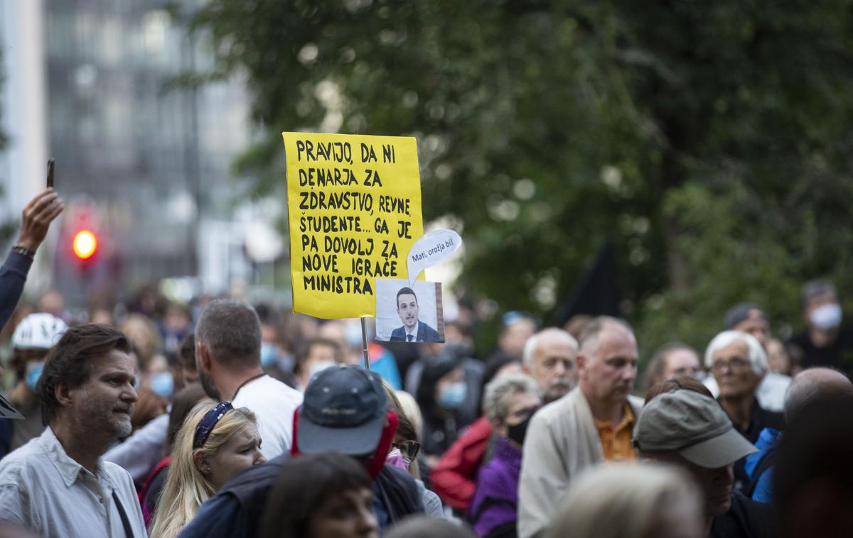 Protesti, skupščina. | Foto Bojan Puhek