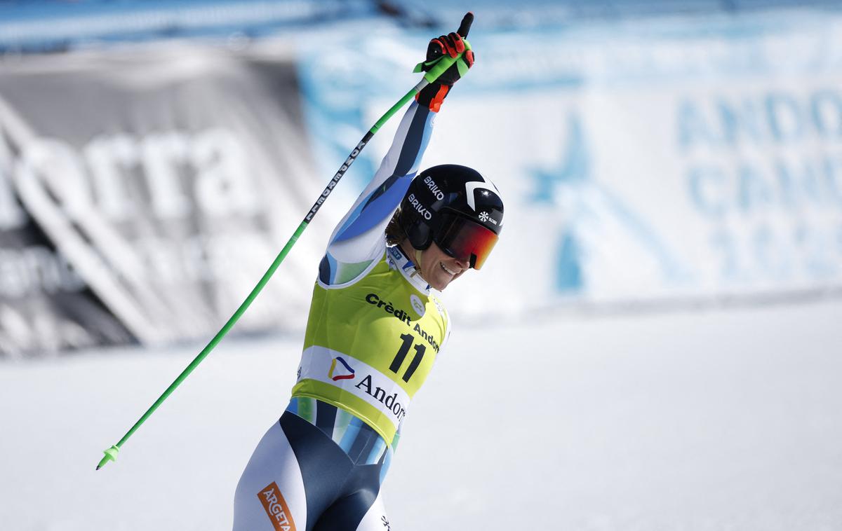 Ilka Štuhec Soldeu | Ilka Štuhec je na zadnjem smuku sezone prišla do zmage. | Foto Reuters