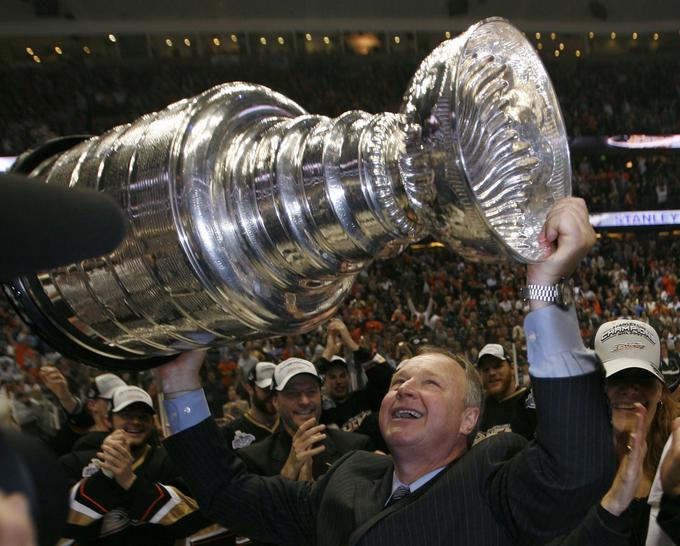 Randy Carlyle je leta 2007 Anaheim popeljal do edinega Stanleyjevega pokala. Kam bo s kalifornijsko ekipo posegel deset let pozneje? | Foto: Reuters