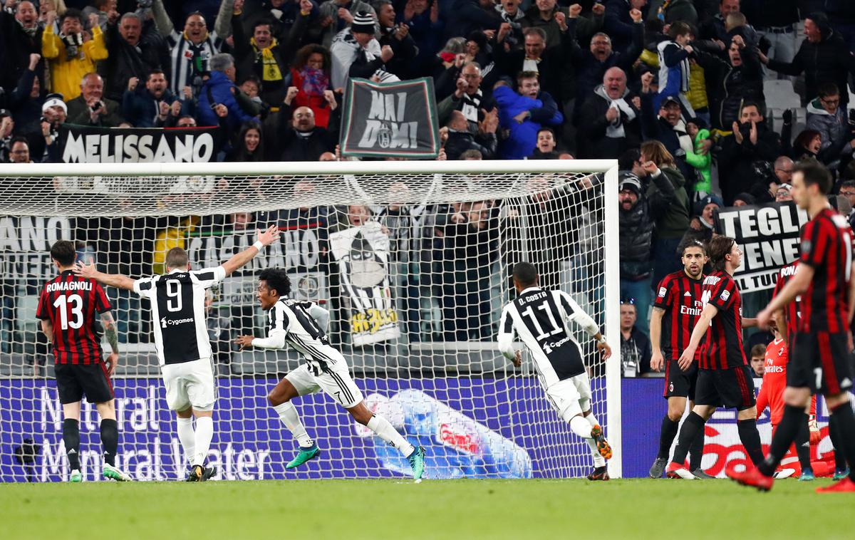 Juventus Milan | V superpokalu se bosta pomerila Juvetnus in Milan. | Foto Reuters