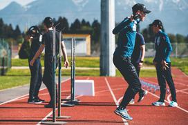 Skakalci trening Kranj priprave