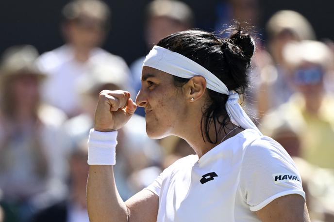 Ons Jabeur | Ons Jabeur je postala prva afriška tekmovalka v finalu Wimbledona.  | Foto Reuters