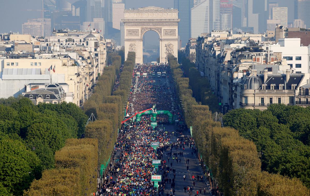 Pariz Maraton | V francoski prestolnici letos ne bo maratona. | Foto Reuters