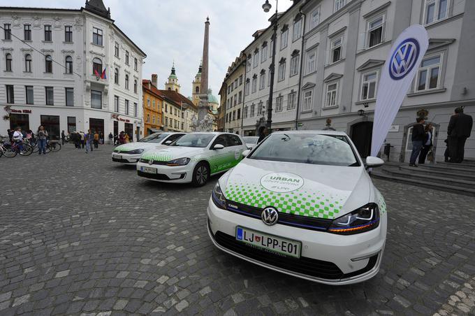 Električni volkswagen e-golf LPP Ljubljana | Foto: Jure Gregorčič