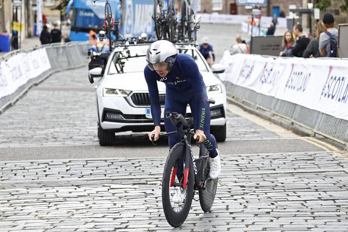 Danes je preveril traso petkovega kronometra. "Ni lahka," je ocenil. | Foto: Guliverimage