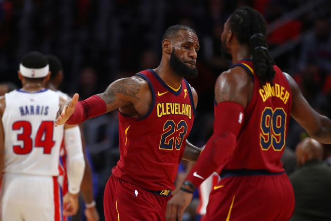 LeBron James je v svojo statistiko vpisal 30 točk, 13 skokov in 6 asistenc | Foto: Guliverimage/Getty Images