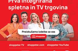 Tukaj je Shoppster – prva spletna in televizijska trgovina pri nas