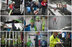 Dinastija Prevc kroji razplet tudi na otroških tekmah (foto)