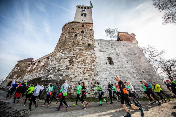 Mali kraški maraton tek | Mali kraški maraton je za mnoge tekače otvoritev tekaške sezone.  | Foto Vid Ponikvar