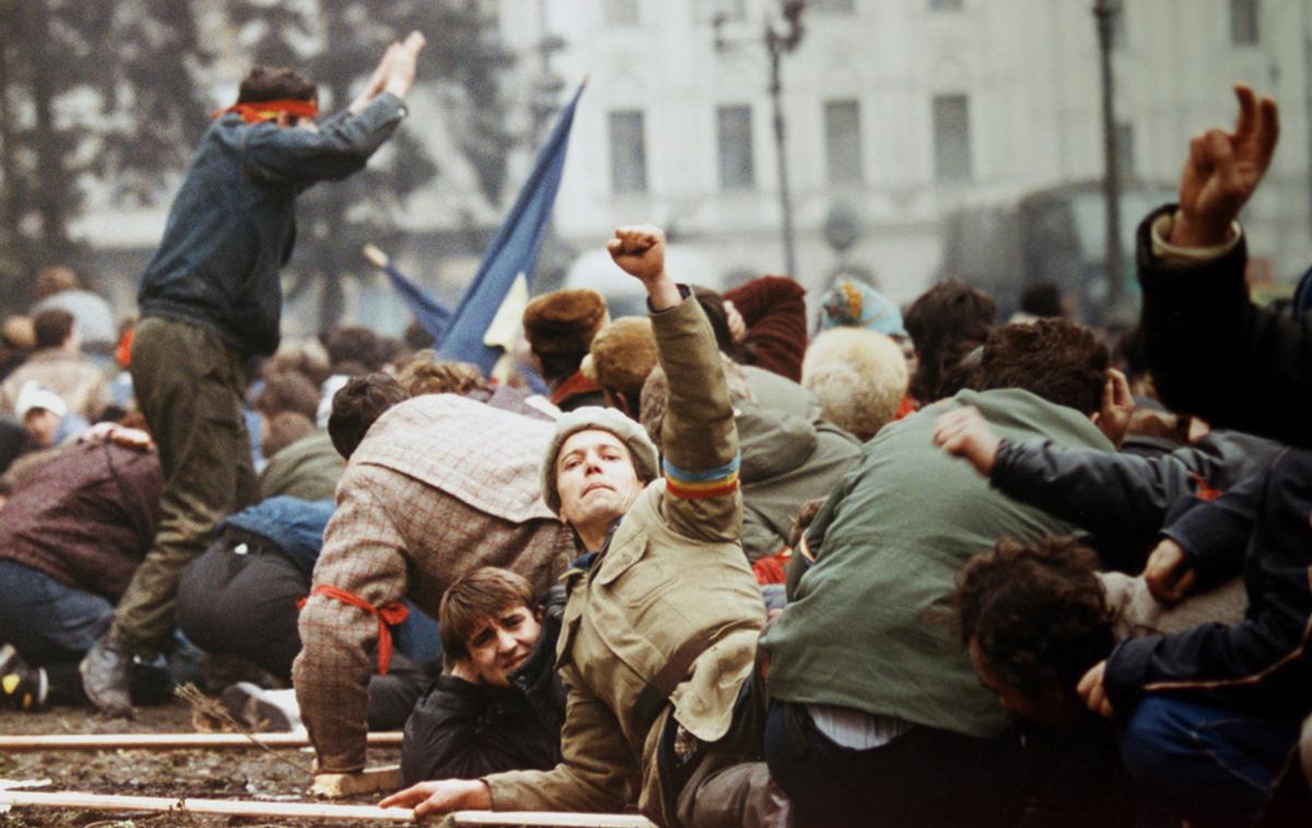 Romunska vstaja 1989 | Foto Reuters