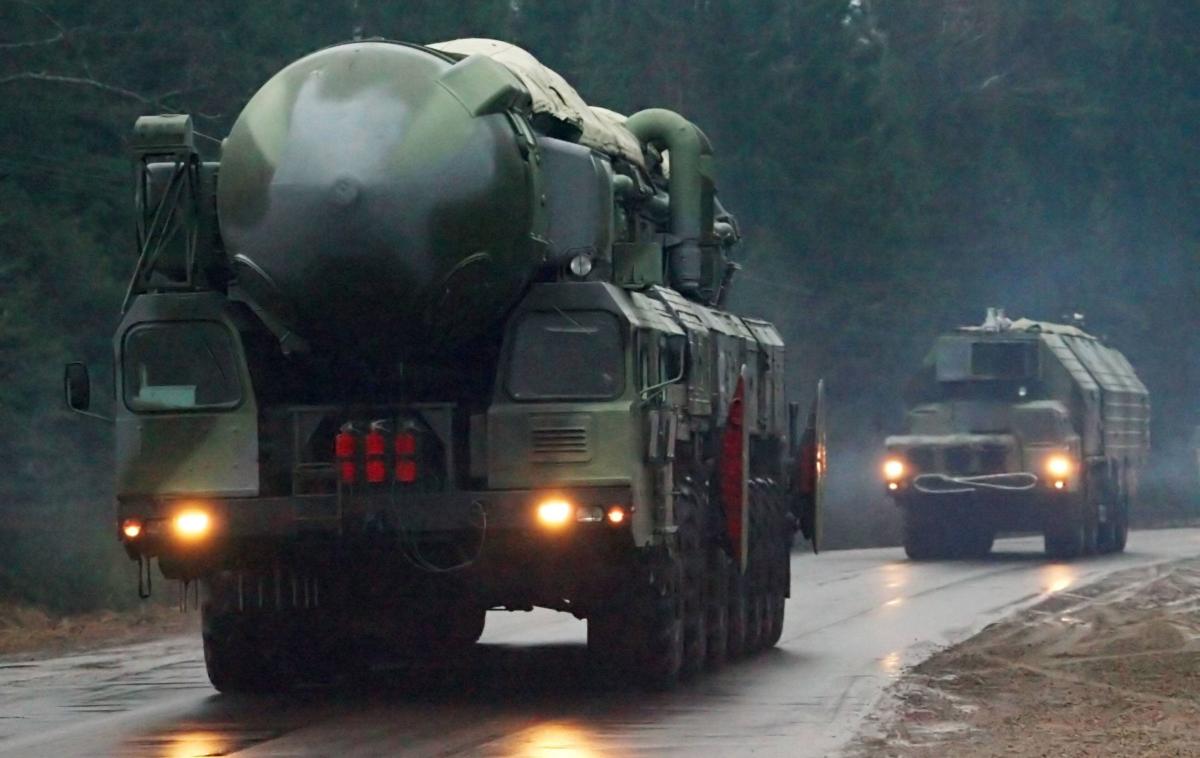 Jedrske rakete, Topol, jedrsko orožje | Sankcije so usmerjene proti posameznikom in podjetjem v Rusiji in drugod po svetu, ki z izdelki in storitvami omogočajo Rusiji vojskovanje in izogibanje obstoječim sankcijam. | Foto Guliver Image