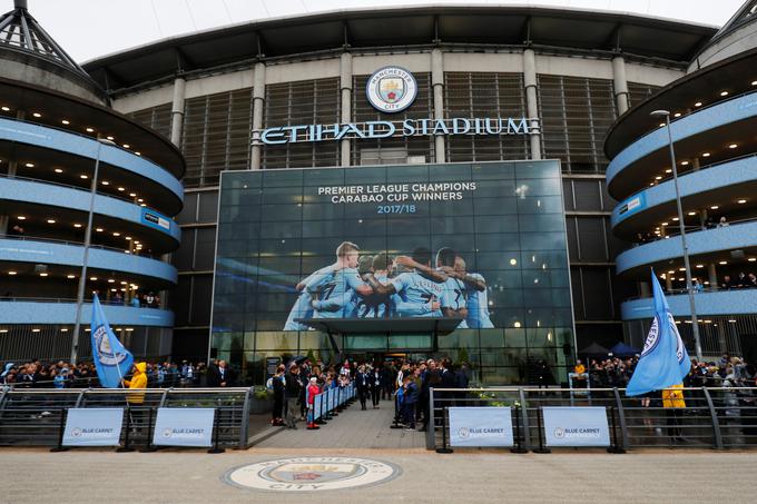 Angleški prvak je doma na stadionu Etihad. | Foto: Reuters