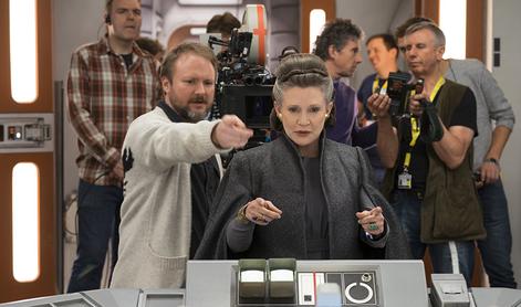 Zadnji film franšize Vojna zvezd posvetili pokojni Carrie Fisher