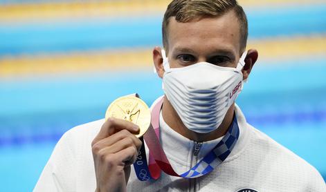 Dressel z novim rekordom do tretjega olimpijskega naslova v Tokiu