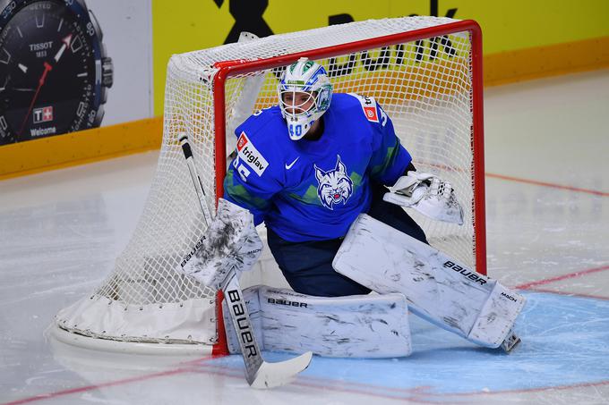 Luka Gračnar je imel veliko dela, zaustavil je 46 strelov. | Foto: Guliverimage/Vladimir Fedorenko