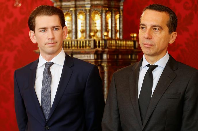 Sebastian Kurz in Christian Kern | Foto Reuters