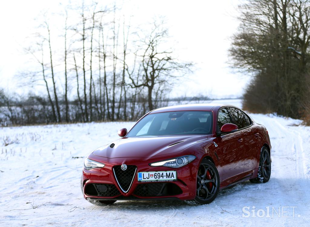 Alfa romeo gulia quadrifoglio test