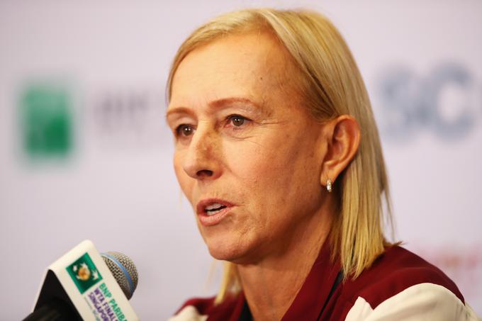 Martina Navratilova je bila šokirana nad izidom ameriških volitev. | Foto: Getty Images