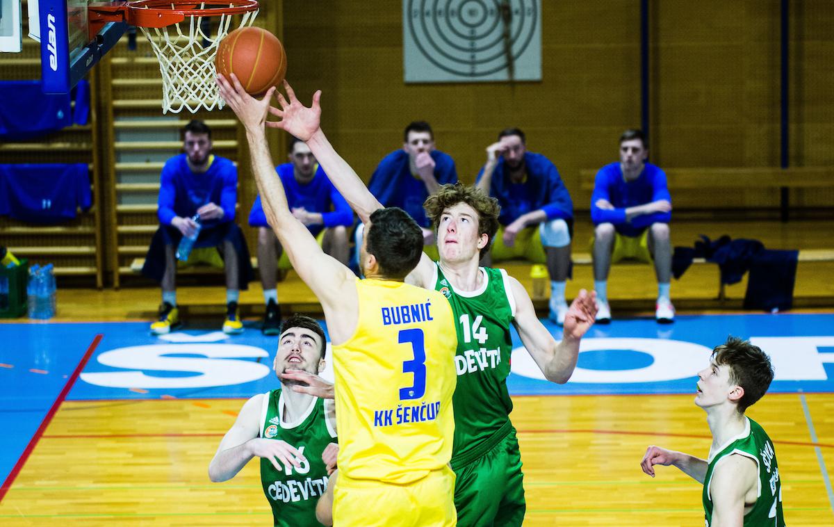 Šenčur, Cedevita Olimpija, marec 2021 | Močno pomlajena zasedba Cedevite Olimpije je v Šenčurju doživela nov poraz. | Foto Grega Valančič/Sportida