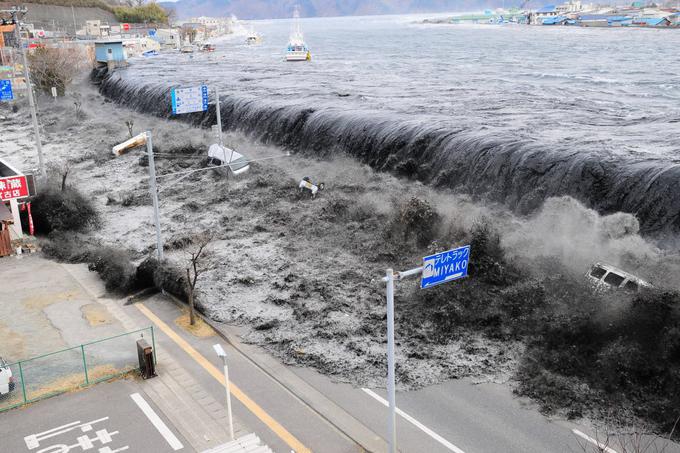 Japonsko mesto Mijako, 11. marec 2011. | Foto: Reuters