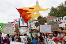 podnebni protesti greta thunberg