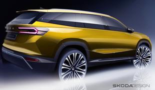 Uradno: Škoda s skicami novega kodiaqa #foto