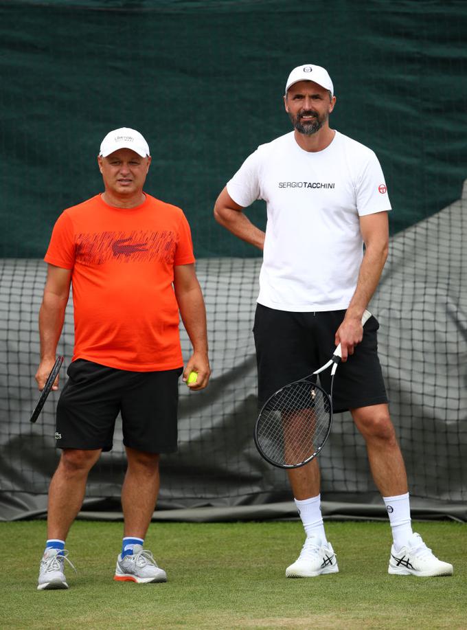 Marjan Vajda, Goran Ivanišević | Foto: Gulliver/Getty Images