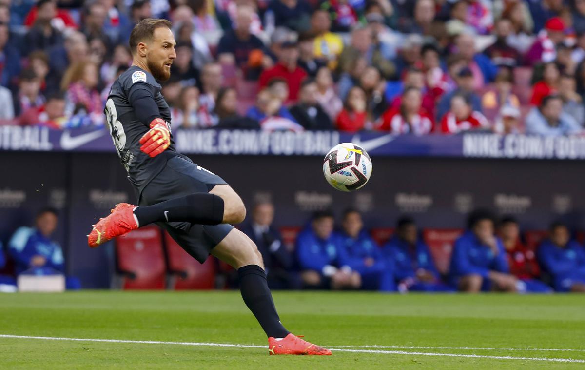 Atletico Madrid Jan Oblak | Jan Oblak je z Atleticom vknjižil točko. | Foto Guliver Image