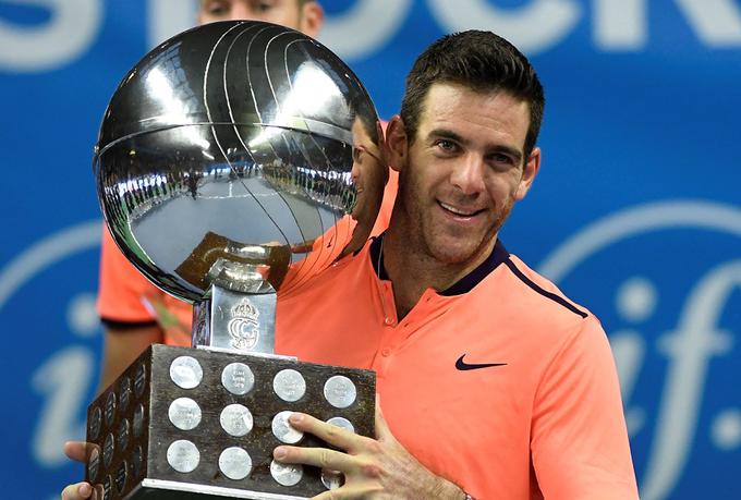 Juan Martin del Potro je zmagovalec turnirja v Stockholmu. | Foto: Reuters