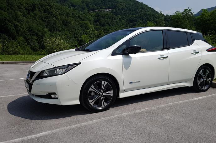 nissan leaf | Nissan leaf je najbolje prodajani avtomobil leta na Norveškem. | Foto Gregor Pavšič