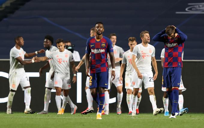 Ko je Bayern v četrtfinalu lige prvakov ponižal Barcelono z 8:2, so mnogi zvezdniki Kataloncev spregovorili o tem, da mora priti do prenove kluba.
 | Foto: Reuters