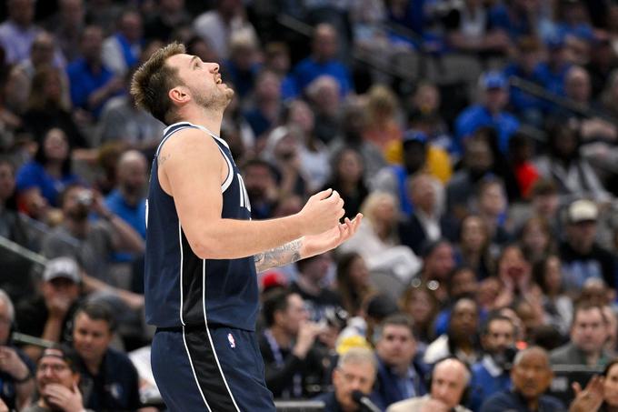 Luka Dončić po koncu tekme ni skrival razočaranja. | Foto: Reuters