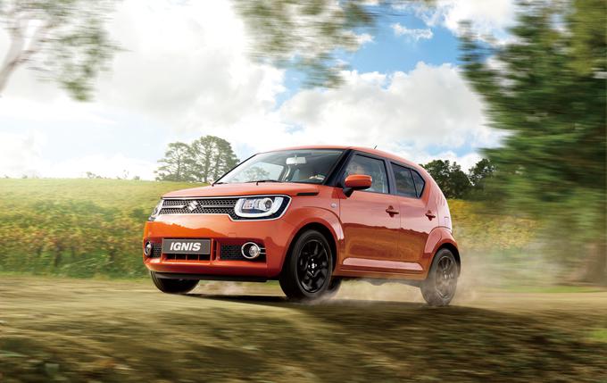 Suzuki Ignis je primeren za vsakodnevne vožnje po spolzkih cestah ali po snežnih podlagah. Novi Ignis prihaja na slovenski trg v začetku leta 2017. | Foto: Suzuki