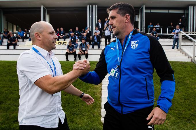 Oskar Drobne je pred tremi leti v polfinalu pokalnega tekmovanja vodil Radomlje, kjer je nato izpadel proti Dončićevi Nafti. Bi lahko tri leta pozneje ponovil uspeh in med najboljše štiri v pokalu popeljal klub iz Rogaške Slatine? | Foto: Grega Valančič/Sportida