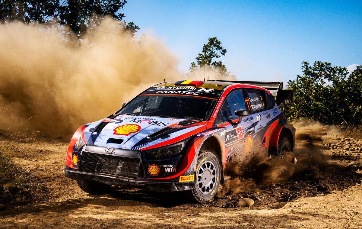 reli Akropolis Thierry Neuville Hyundai | Thierry Neuville je zmagal šele prvič v letošnji sezoni. | Foto Red Bull Content Pool